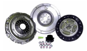 Valeo solid flywheel conversion kit. Always use bolts supplied